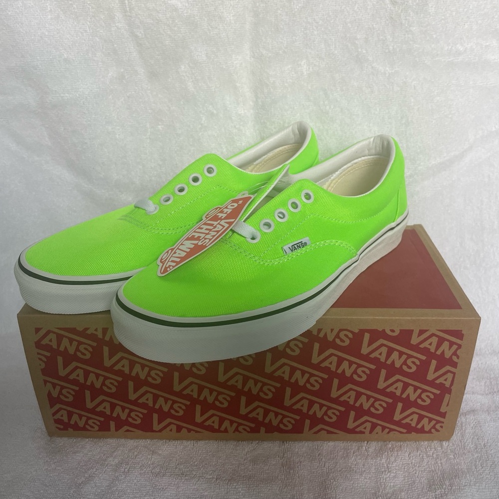 Neon green vans
